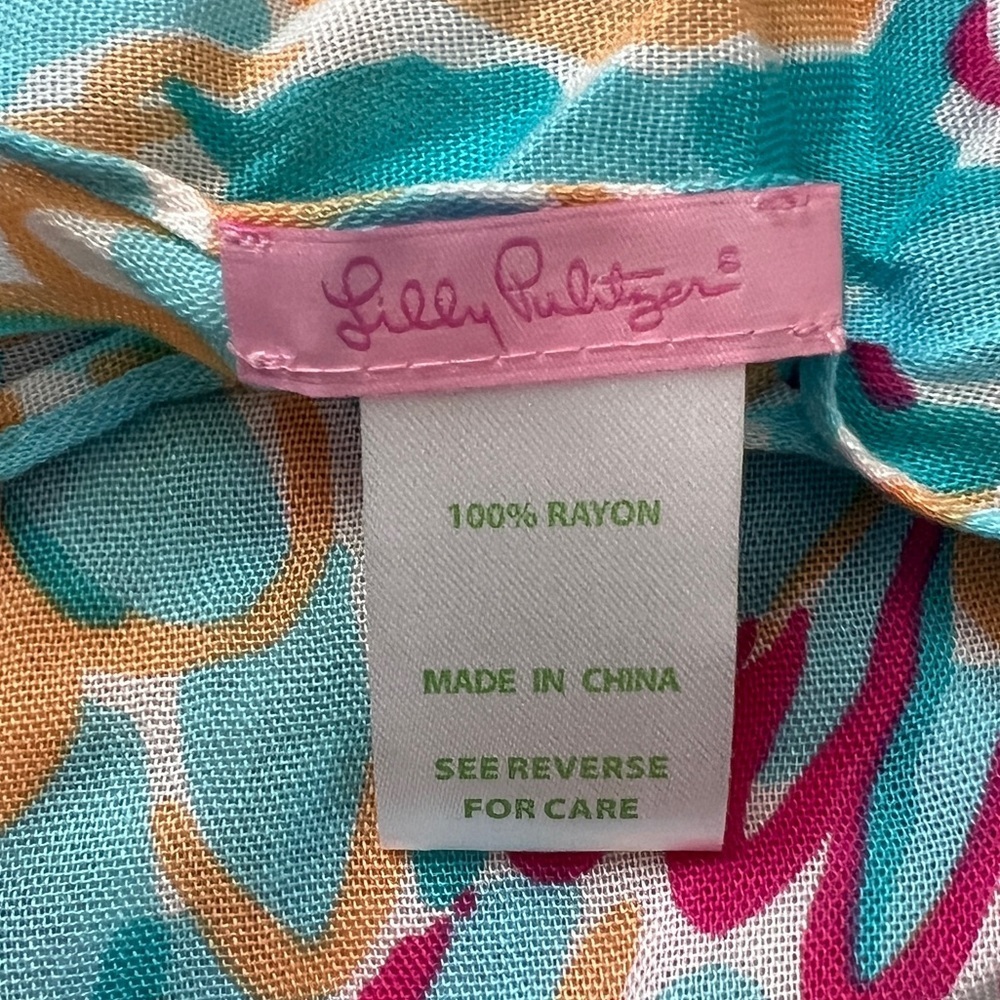 Lilly Pulitzer Riley 🦩 Infinity Scarf - Picture 3 of 6